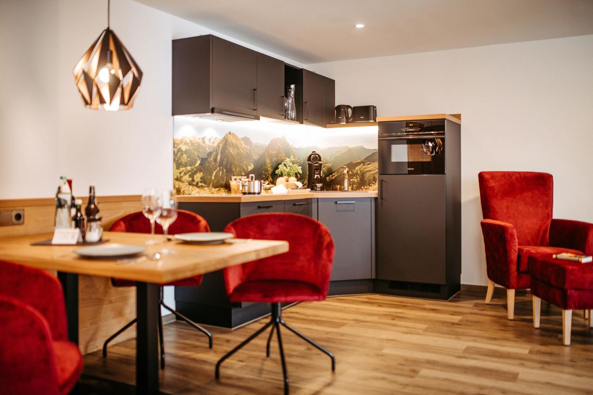 Hotel Alpenstueble Appartements Mittelberg Eksteriør billede