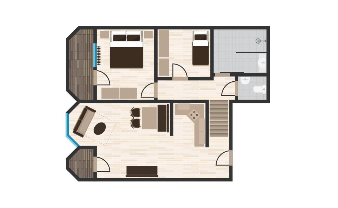 Hotel Alpenstueble Appartements Mittelberg Eksteriør billede