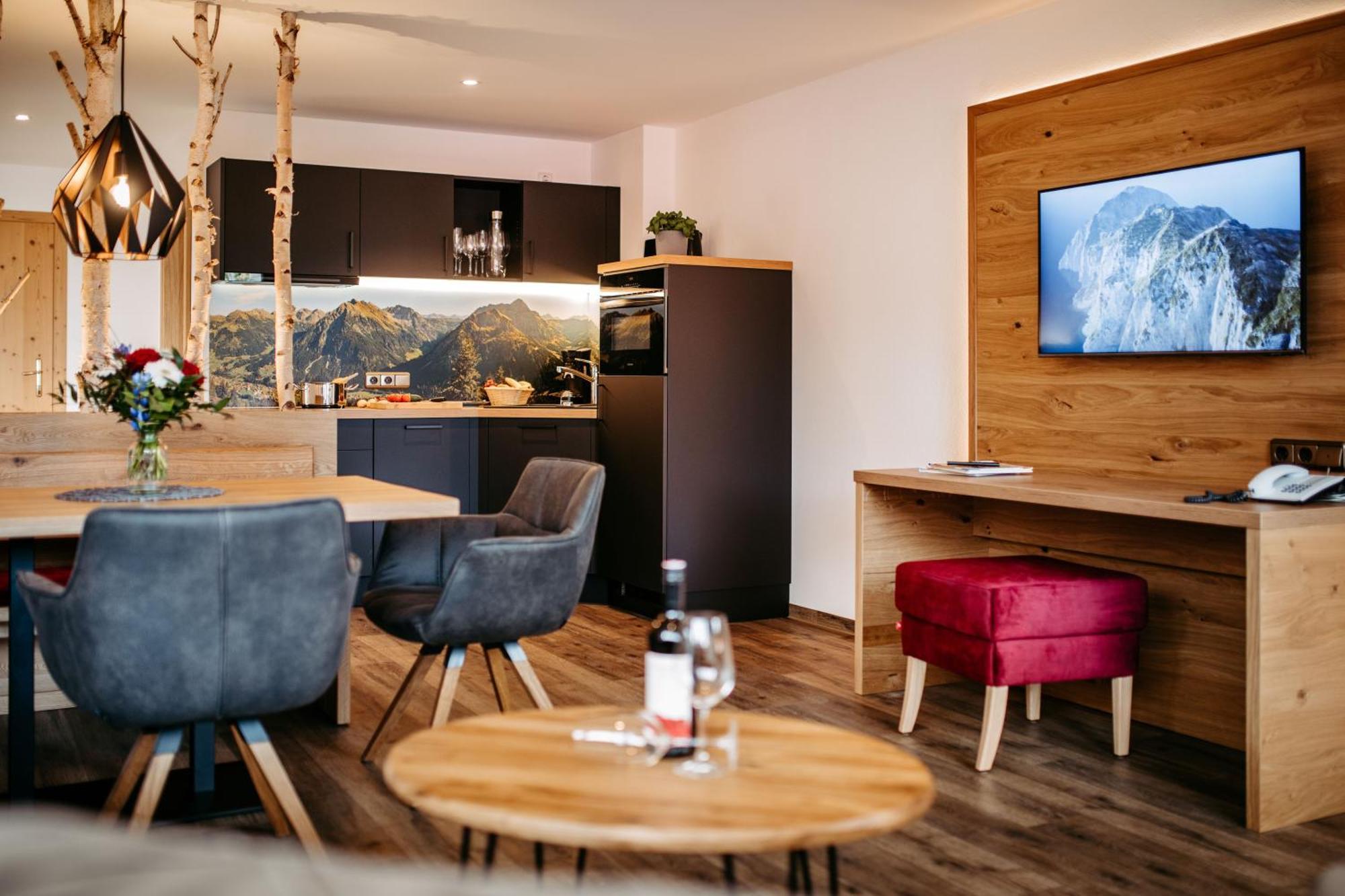 Hotel Alpenstueble Appartements Mittelberg Eksteriør billede